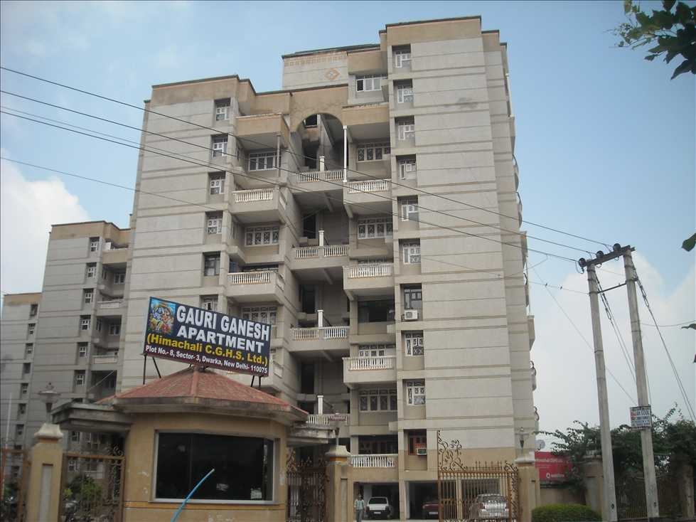 3 bhk flat for rent in Gauri Ganesh Apartment Sector 3 Dwarka Delhi